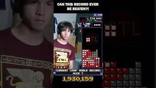 DOG SHATTERS ALEX T'S WORLD RECORD | #nintendo #tetris #tournament #gaming