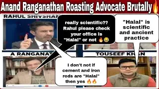 Anand Ranganathan Roasting Advocate Brutally on Halal #anandranganathan #indicspark