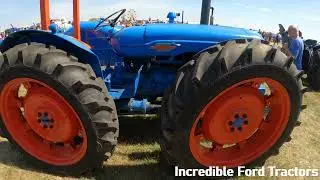 1959 County Fordson Power Major Super 4 4WD 3.6 Litre 4-Cyl Diesel Tractor (54 HP) Prototype