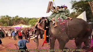 Paruvakkunnu Fest Kazhchakal Full video at Paruvakkunnu Ground,Akkikkavu Jan-12-2026