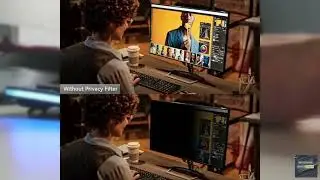 Review - [2-Pack] 24 Inch Computer Privacy Screen Filter for 16:9 Widescreen Monitor, Rem