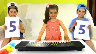 Николь и Тимур играют в Шоу Талантов