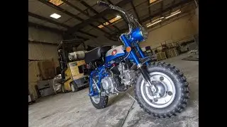 1970 K1 Honda Z50 Mini Trail Bike - 108cc Sleeper Build -  Video 3 of 3