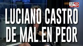 Luciano Castro de mal en peor: ahora le dedicó un pasacalles a Griiselda Siciliani