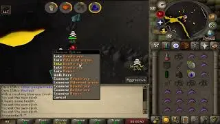 runite ore pk and escape !
