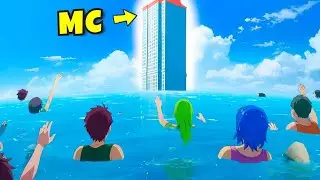 Mientras el mundo se ahoga, él disfruta en su hotel de lujo en el piso 99 | Resumen Manhwa