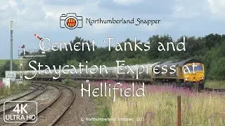 Cement Tanks and Staycation Express at Hellifield