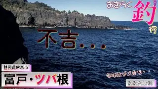 【#富戸・#ツバ根】#おきらく釣行【2026/01/06】