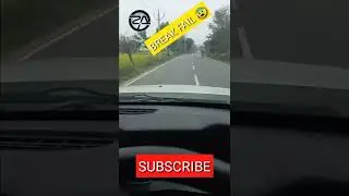 BREAK FAIL HONE PAR GADI KESE ROKE||  ZA THE CAR LOVER