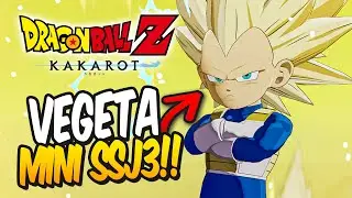 Le DLC Daima PARTIE 2 est L&Agrave;&hellip; Vegeta Mini SSJ3 dans DBZ Kakarot !