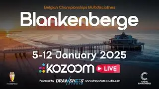 2025 Belgian Championships Multi-Discipline -  3CUSHION Peter DE BACKER vs Dirk WEEREMANS