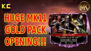 MK Mobile - Huge MK11 Gold Pack Opening!!! 13k souls in 30 minutes!!!