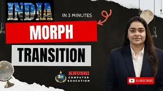Morph Transition in PowerPoint 🔥 Smooth Animation Trick in 1 Minute | PPT Magic 😍 #video #ppt