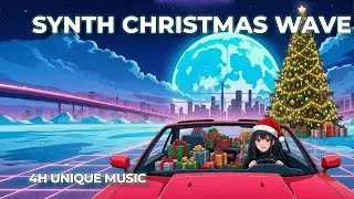 Frozen City Nights: 4 Hours of Holiday Synthwave for Coding & Relaxation