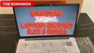 UNBOXING & SETTING UP LENOVO LAPTOP: IDEAPAD SLIM 3 SERIES