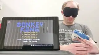 World's First | Blindfolded Donkey Kong (NES) | any% [2:23]