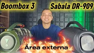 Area externa, quem apanhou? Boombox 3 ❌️ Sabala DR-909 ATUALIZADA 15/01/26. 
