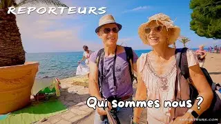 Qui se trouve derrière la chaîne 