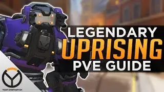 Overwatch: Uprising LEGENDARY Difficulty PvE Guide!