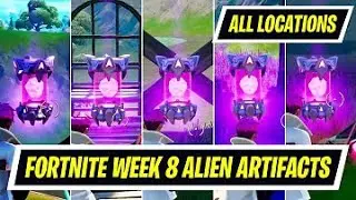 ALL ALIEN ARTIFACTS OF WEEK 8 | جميع ادوات الفضائيين الاسبوع الثامن