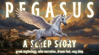 Pegasus | Greek Mythology Sleep Story | Soothing Bedtime Narration - Flight & Freedom | Ease Anxiety