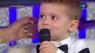 El nieto de Ruggeri enterneció a Susana - Susana Gimenéz 2017