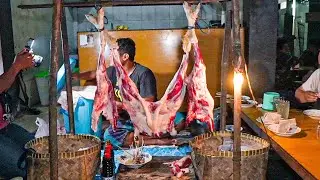 UNIK! KAMBINGNYA DI GANTUNG DI PIKULAN, BARU BUKA LANGSUNG ANTRI!!! Sate Laler Asinan Sedayu