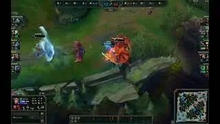 Swain ADC APC will NOT DIE! 1 v 3 is he too OP!?!? + Comet Kill