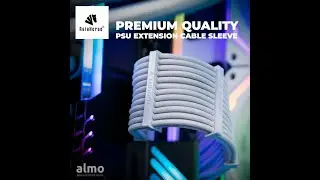 ASIAHORSE Sleeve Cable PSU Extension Cable Kit 18AWG Premium Quality