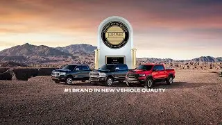 Ram wins JD Power's 2021 Initial Quality Study!