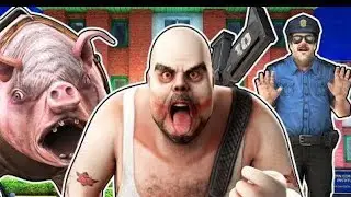Mr Meat Chapter 2🍖#mrmeat #mrmeatchapter2 #mrmeatfromdoorecape #horrorgame 