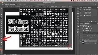2500+ shape free download and Install in Photoshop