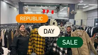 Republic Day - 24,25 & 26 Jan Starts Today - Sale on Jackets, Shackets, Winter Shirts ​