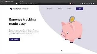 Expense Tracker Web App Demo