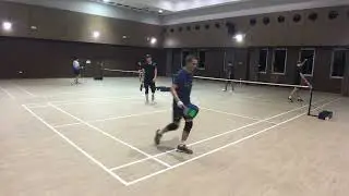Pickleball @ HVCC - Derrick/Ben vs Daniel/Hari