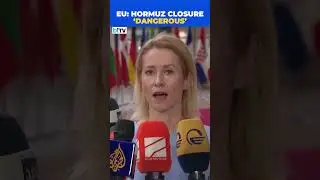 Strait Of Hormuz Closure &lsquo;Extremely Dangerous: Kaja Kallas, VP Of The European Commission Warns