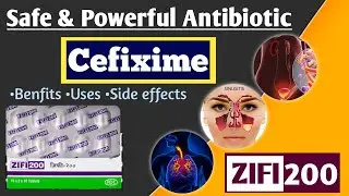 ZIFI 200 Tablet l Cefixime सबसे सुरक्षित एंटीबायोटिक l