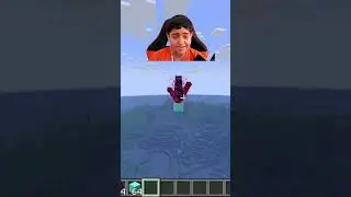 How many Endermen can I spawn on a Diamond Block 🤔 #minecraft #gaming #funny #fyp #viral