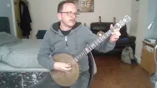 Bach Cello Suite - 1880's Banjo