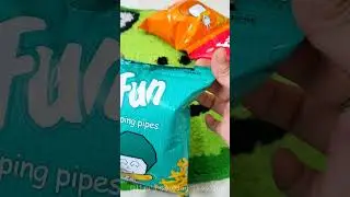 Tryingout ACI Fun Popping pipes|Never expected this 😱🤦🏻&zwj;♀️ #chips #fun #ACI #food #snacks #ytshorts