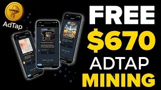 CLAIM $340 USDT Playing crypto games on AdTap Telegram Bot 🤖 Daily check-in 💥