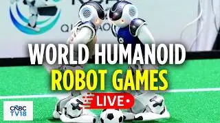 World Humanoid Robot Games LIVE: Robots Battle It Out in Beijing | Chinese Humanoid Robots | N18G