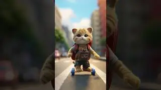 Cat poster #short#video#😘