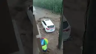 Fuping County, #Hebei Province, #China 🇨🇳 was hit by heavy rain on the afternoon of July 25