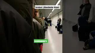 Terminal 3 Manchester Airport 🇬🇧🤩 #travel #comedy #reels #uk #viral #explore