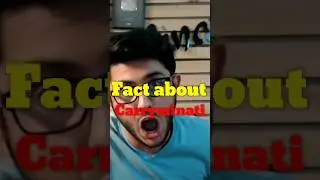 Amazing facts about Carryminati | Unknown thing about #carryminati #shorts
