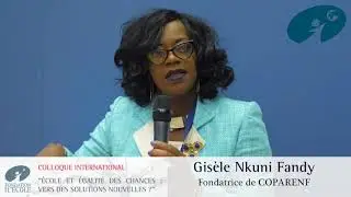 Témoignage : Le rôle des parents dans l’éducation des enfants, par Prisque Gisèle Nkuni Fandy