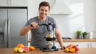 Eurolux Cast Iron Citrus Juicer Review: Commercial-Grade Power for Fresh Orange Juice