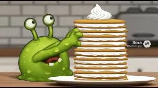Grobi and Crocoscream adventures: Grobi cookie problem @nagaanimatronic30 