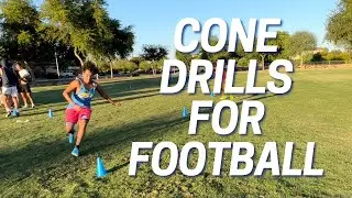 3 Cone Drills for Youth Football